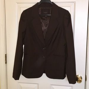 The Limited Collection Dark Chocolate Blazer sz M
